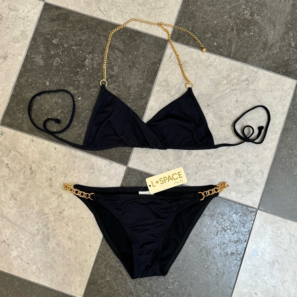 L*Space Black Bikini Set